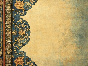 古典中式花纹背景图