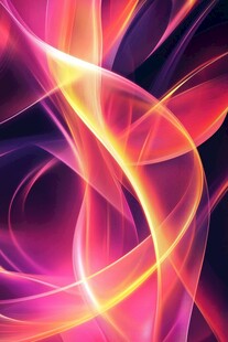 梦幻炫彩光线抽象背景图