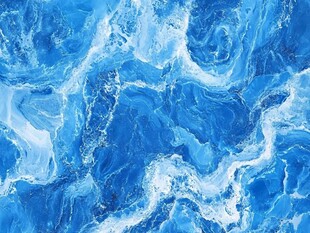 蓝色水墨风抽象纹理背景