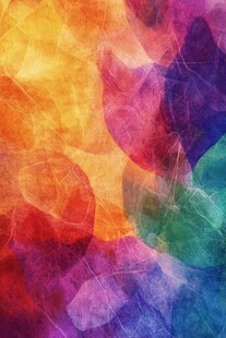 绚丽多彩抽象水彩背景图