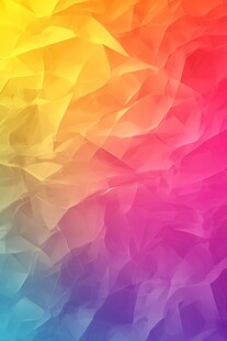 多彩渐变多边形抽象背景