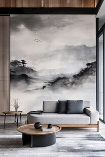 中式水墨风客厅雅致空间