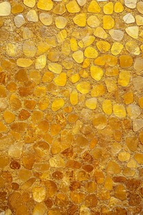 金色碎石纹理背景图案