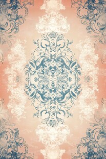 复古花纹图案背景设计