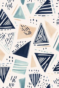 几何图案无缝背景纹理