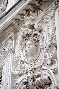 欧式建筑精美雕塑细节