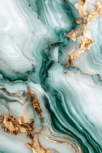 青金交织大理石纹理图案