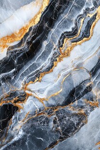 黑金大理石纹理图案
