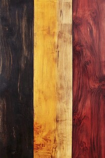 三色木纹纹理展示图