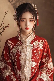 古典中式新娘 华美婚服佳人