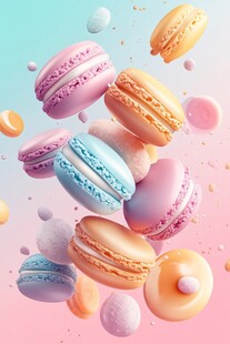 缤纷马卡龙梦幻甜蜜时刻