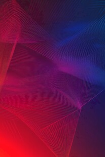 炫彩渐变几何线条背景图