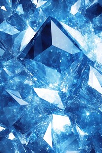 璀璨蓝晶 梦幻晶体世界