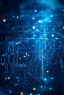 科技感电路板背景画面