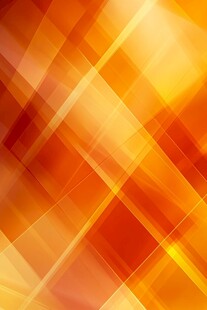 橙黄几何线条动感背景图