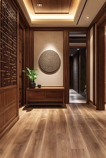 中式雅致走廊 尽显东方韵味