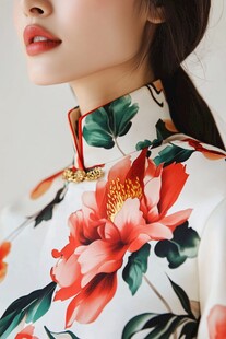 古典旗袍美人的优雅瞬间