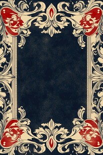 复古华丽装饰边框图案