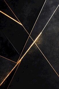 黑金线条科技风抽象背景图