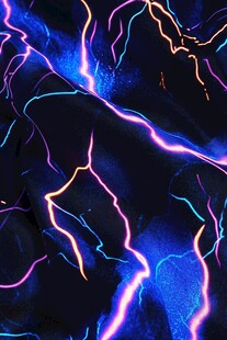 绚丽闪电图案布料纹理