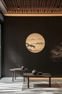 中式茶室禅意空间美学