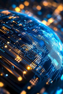 科技地球 电路与全球的融合