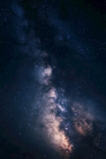 璀璨星河梦幻夜空