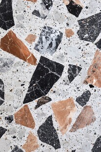 多彩碎块水磨石纹理图案
