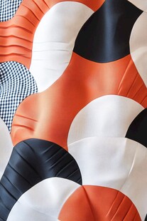 几何图案多彩布料纹理