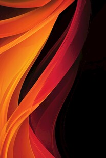 绚丽动感火焰抽象背景图