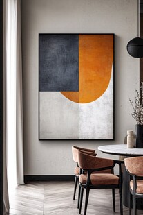 现代简约风餐厅艺术挂画