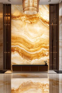 奢华大理石背景墙室内设计