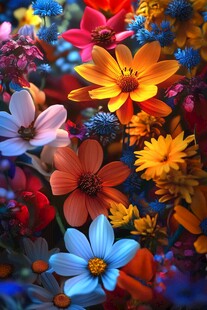 缤纷多彩花卉大赏