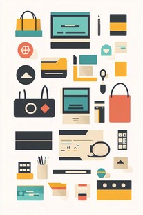 多彩办公用品及生活物件