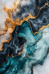 梦幻流体大理石纹理艺术
