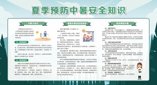 炎炎夏日 预防中暑