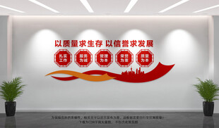 企业质量文化墙