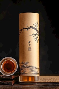 中式茶罐与茶汤雅致组合