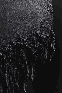 黑色涂料质感纹理特写