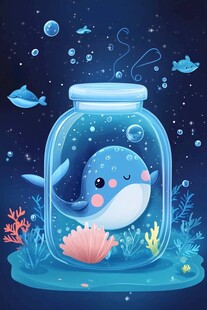 罐中萌鲸的海底梦幻世界