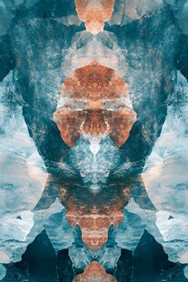 抽象对称艺术纹理图案