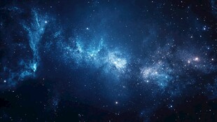 深邃梦幻的浩瀚星空宇宙