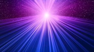 梦幻炫光星空背景图