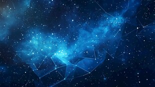 梦幻星空科技感背景图案