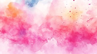 梦幻水彩渐变背景图