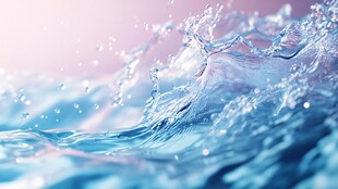 灵动水花 梦幻水之瞬间