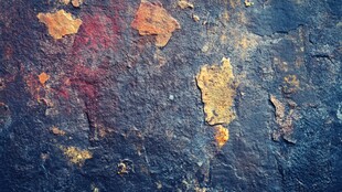 斑驳剥落的老旧墙面纹理