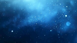 梦幻蓝色星空背景图