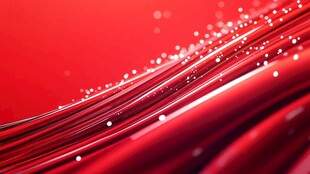 红色流光溢彩动感背景图