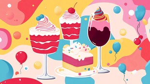 甜蜜缤纷甜品欢乐派对